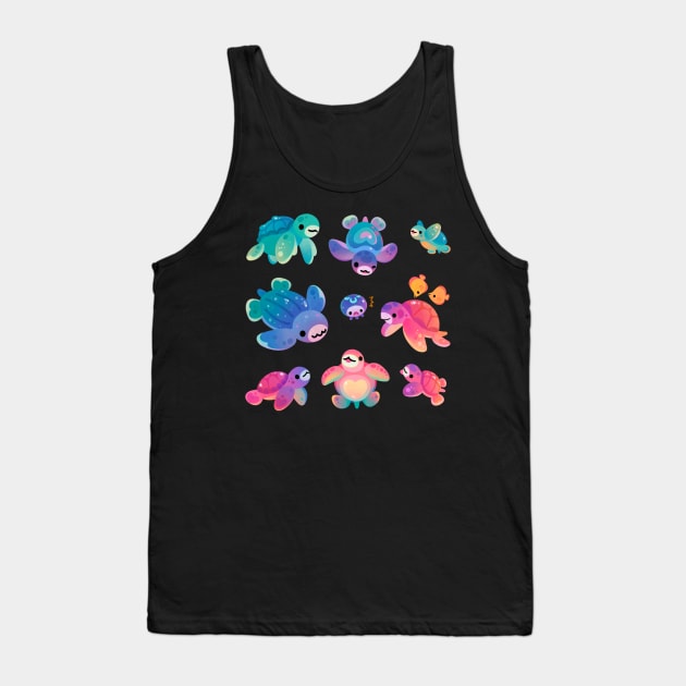 Sea turtle Tank Top by pikaole